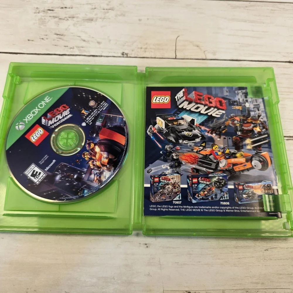 The LEGO Movie Videogame Xbox One WB Games Action Adventure Disc Case